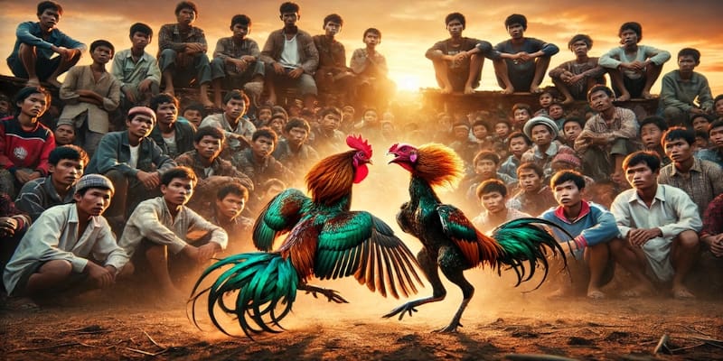 Các cửa cược tại đá gà Thomo